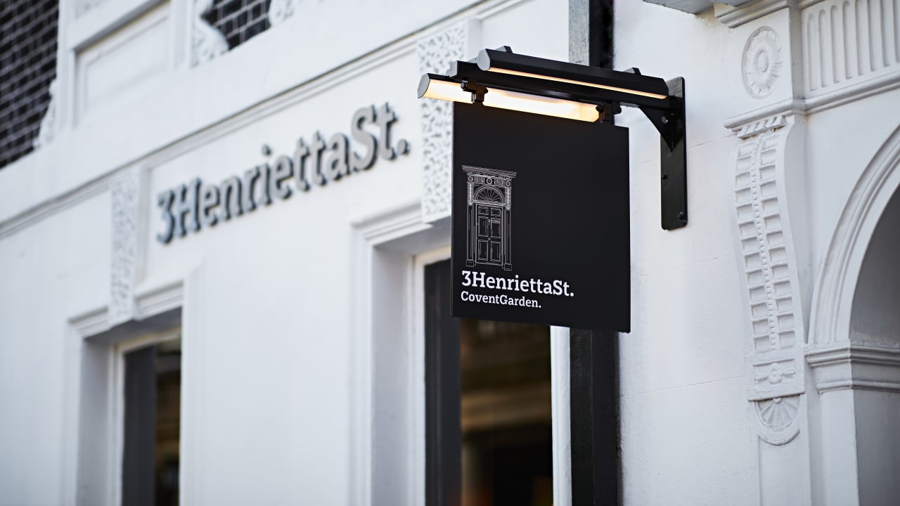 3 Henrietta Street Covent Garden in London