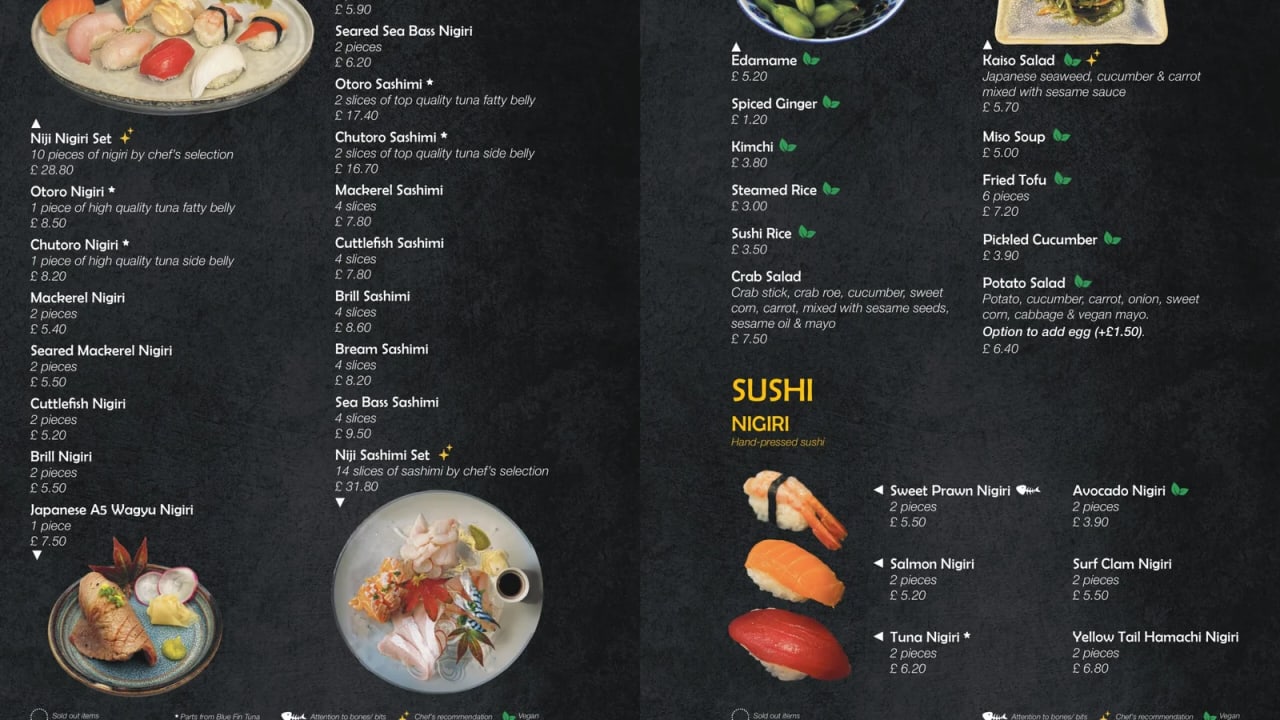 Niji Sushi Bristol in Bristol