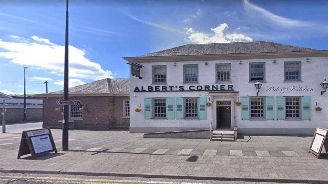 Albert's Corner in Crewe