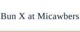 Bun X at Micawbers logo