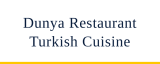 Dunya Restaurant Turkish Cuisine logo