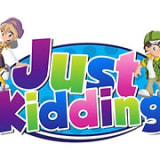 Just Kidding logo