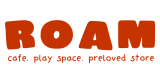 Roam Cafe and Play Space logo