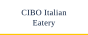 CIBO Italian Eatery