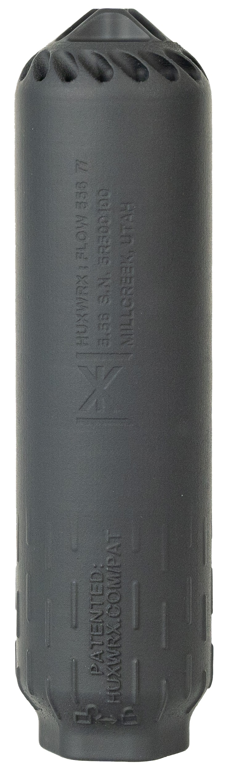 HUXWRX Flow 556 Ti 5.56 Titanium Rifle Suppressor w/1/2x28 Flash Hider-img-1
