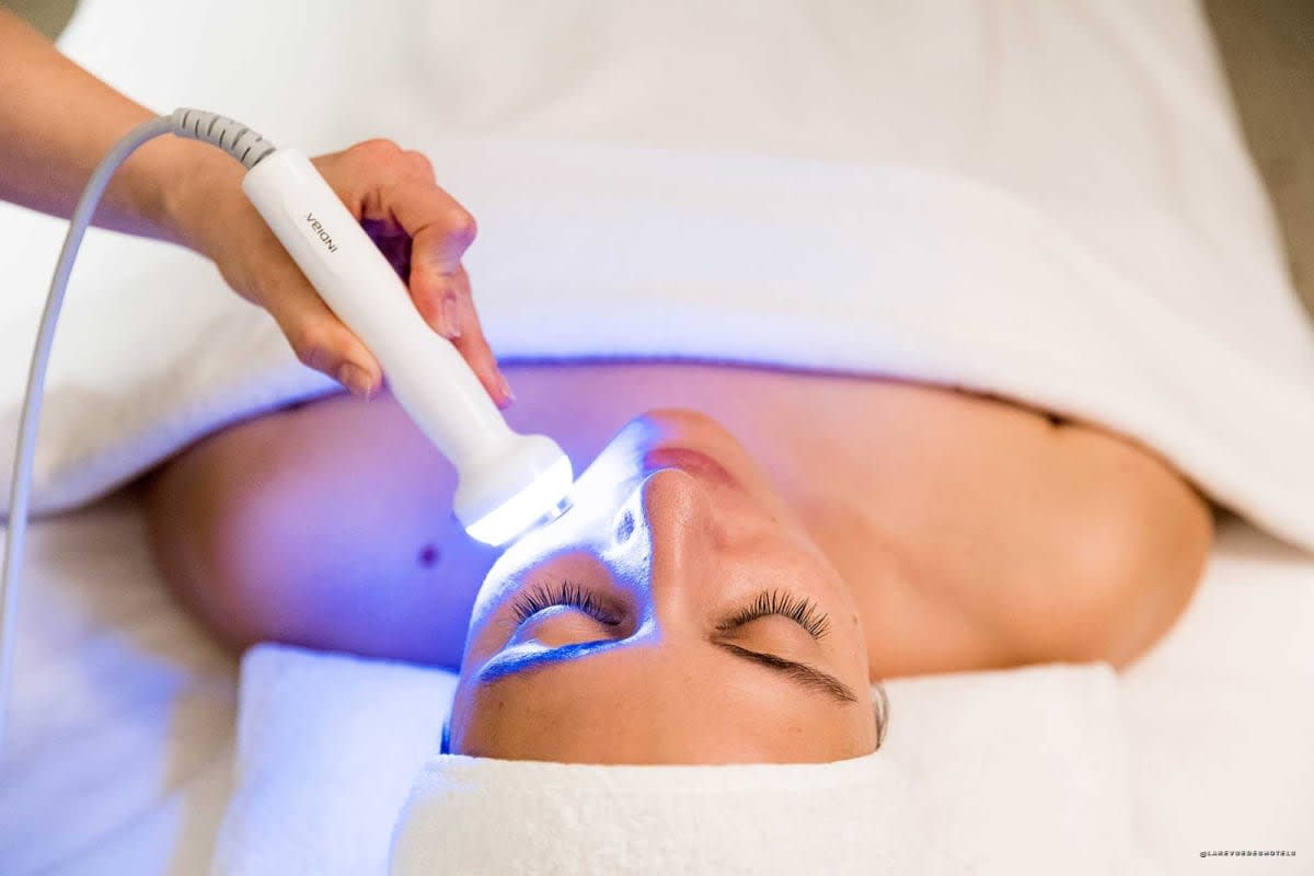 L'accueil du Spa by Clarins à l'Hôtel de Paris Saint-Tropez