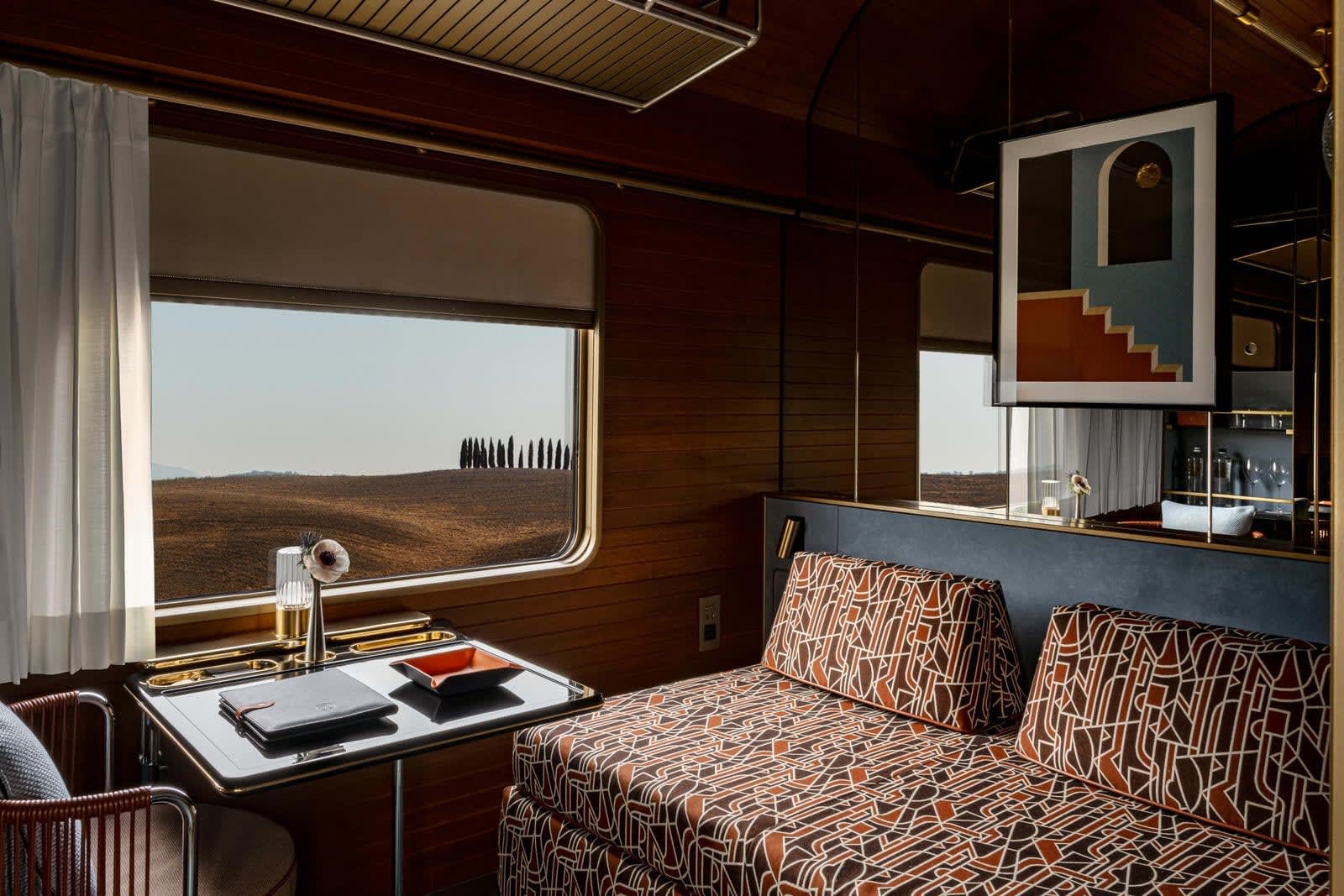 Cabine Deluxe du train La Dolce Vita Orient Express