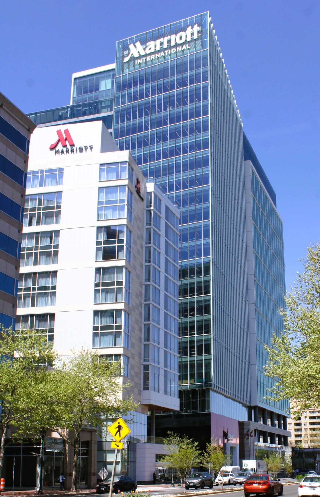 Le siège de Marriott International à Bethesda, dans le Maryland