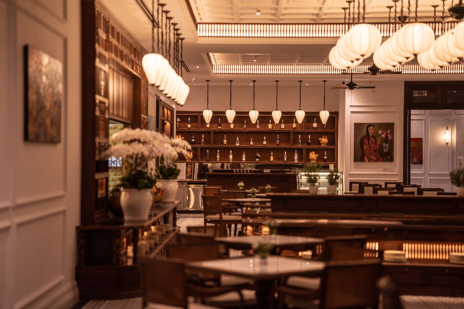 Le restaurant au design Indochine de The Anam Mui Ne