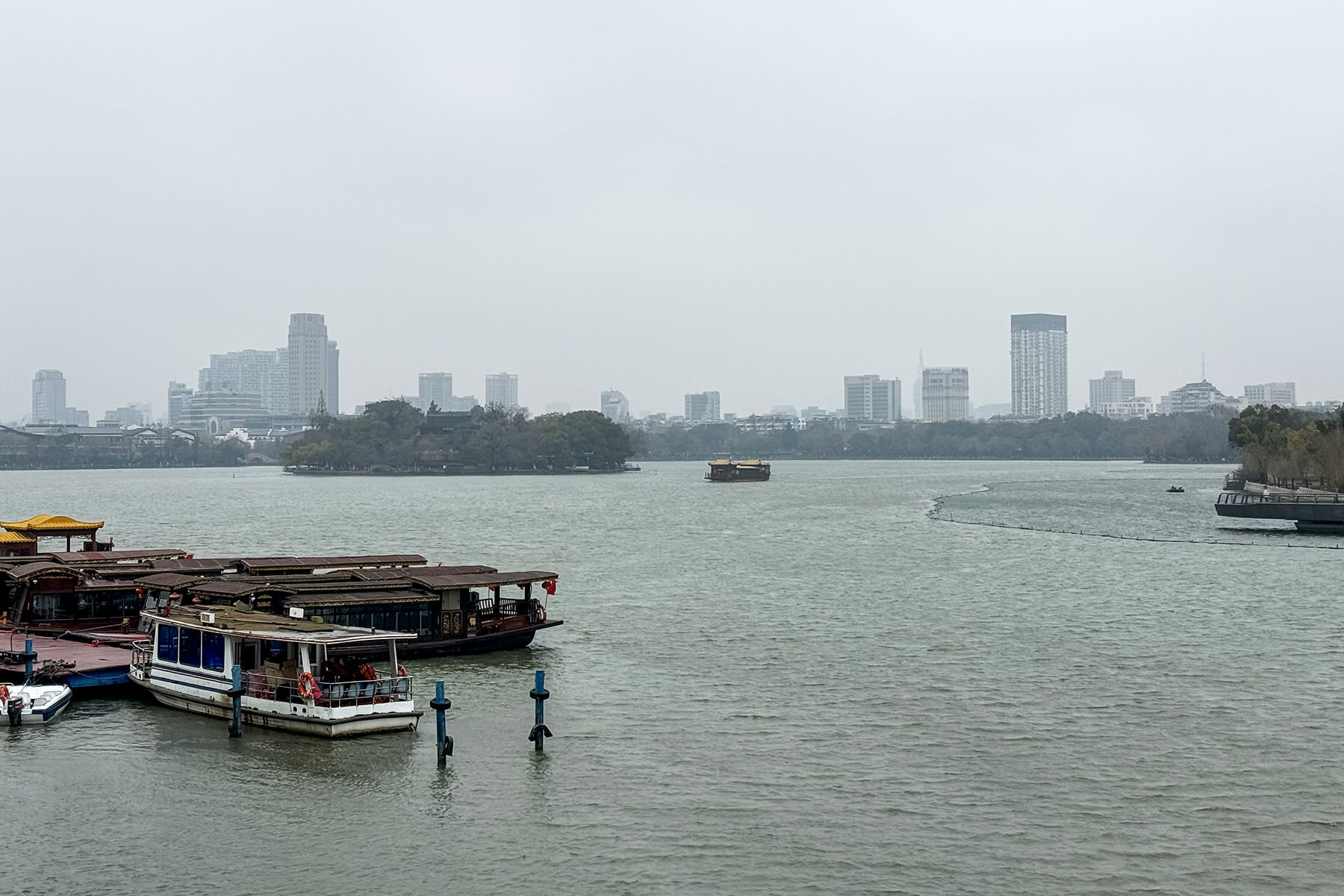 Le lac Nanhu (South Lake) de Jiaxing, écrin du nouvel Hyatt Place Jiaxing Nanhu