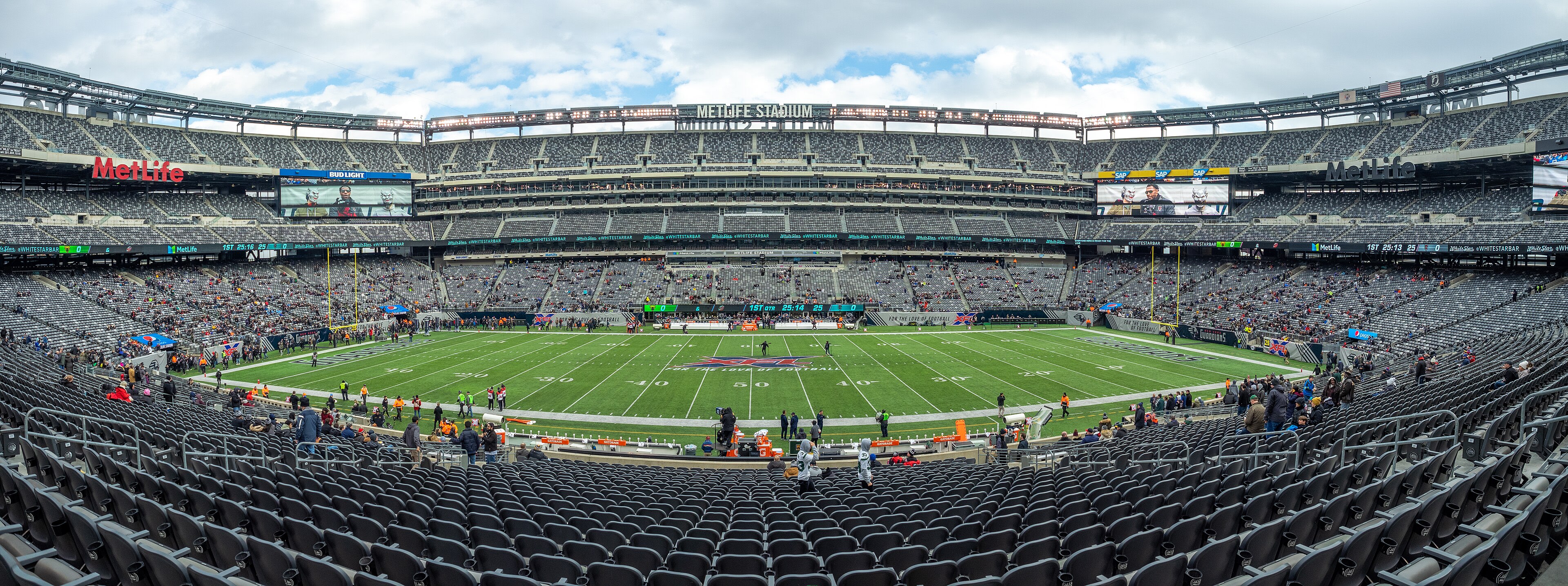 Le MetLife Stadium dans le New Jersey, qui accueillera la finale de la Coupe du Monde 2026