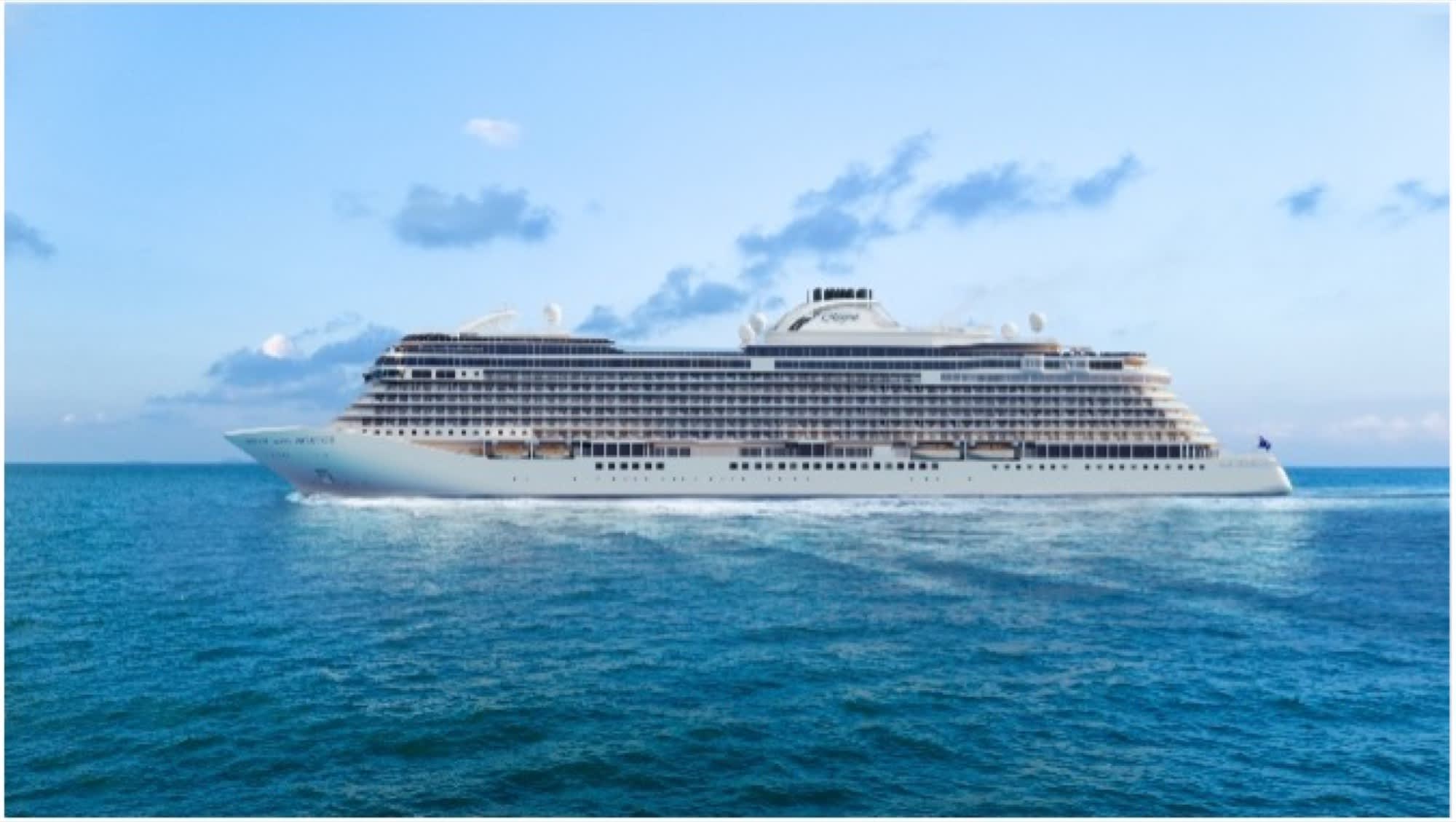 Le paquebot Regent Seven Seas Prestige en mer