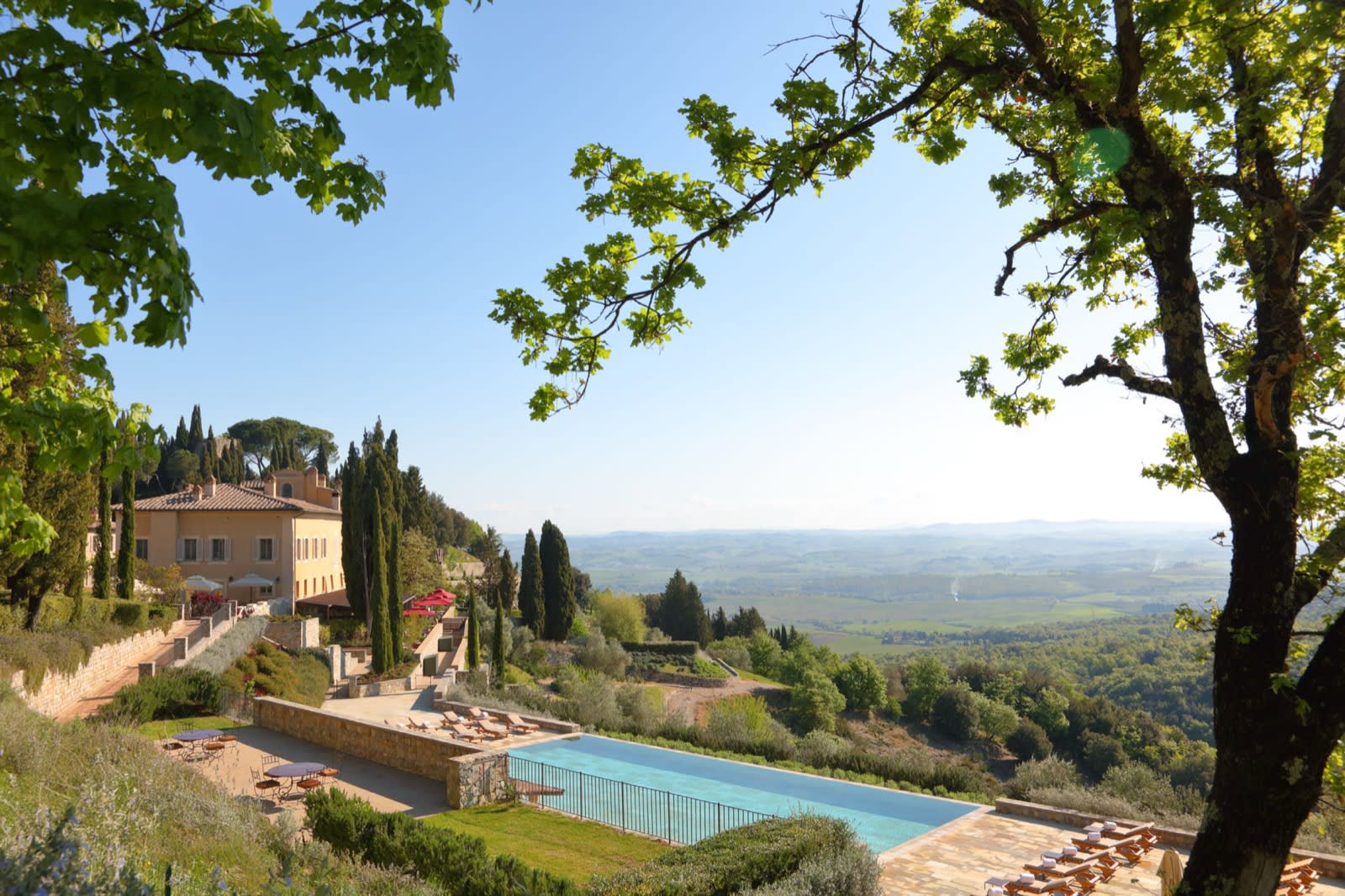 Rosewood Castiglion del Bosco, hameau toscan et piscine