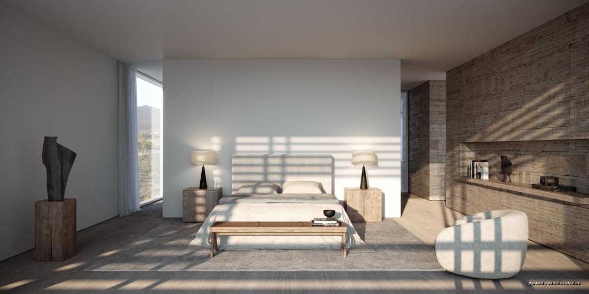 Chambre d'une villa du futur Four Seasons Marbella · La Revue des Hôtels