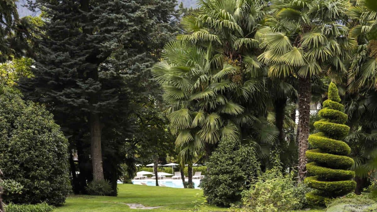 Parc centenaire du Palace Merano · La Revue des Hôtels