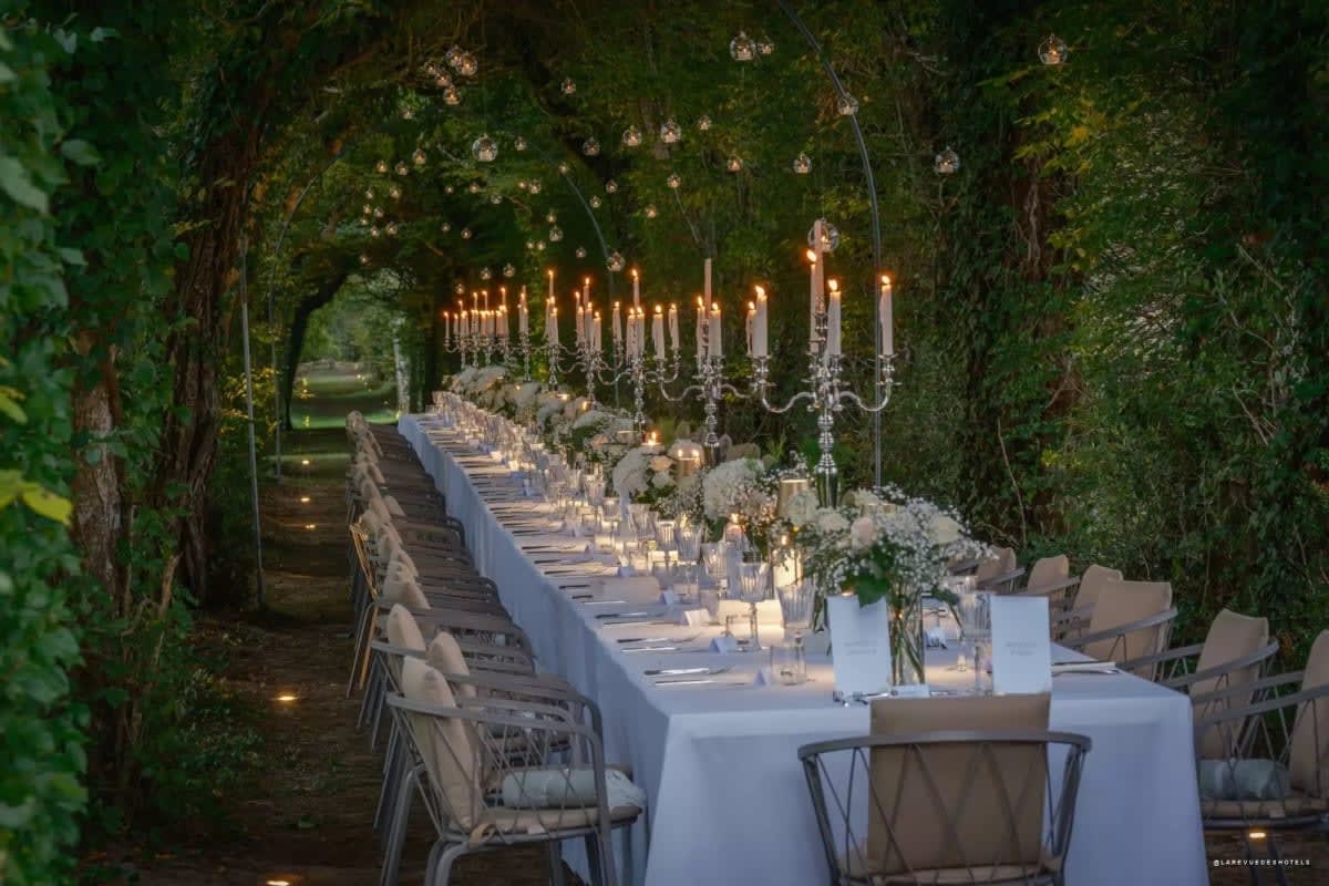 Dîner et événements dans les jardins de La Borde · La Revue des Hôtels