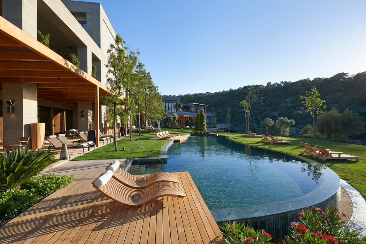 Le spa et le pavillon bien-être du Mandarin Oriental Bodrum