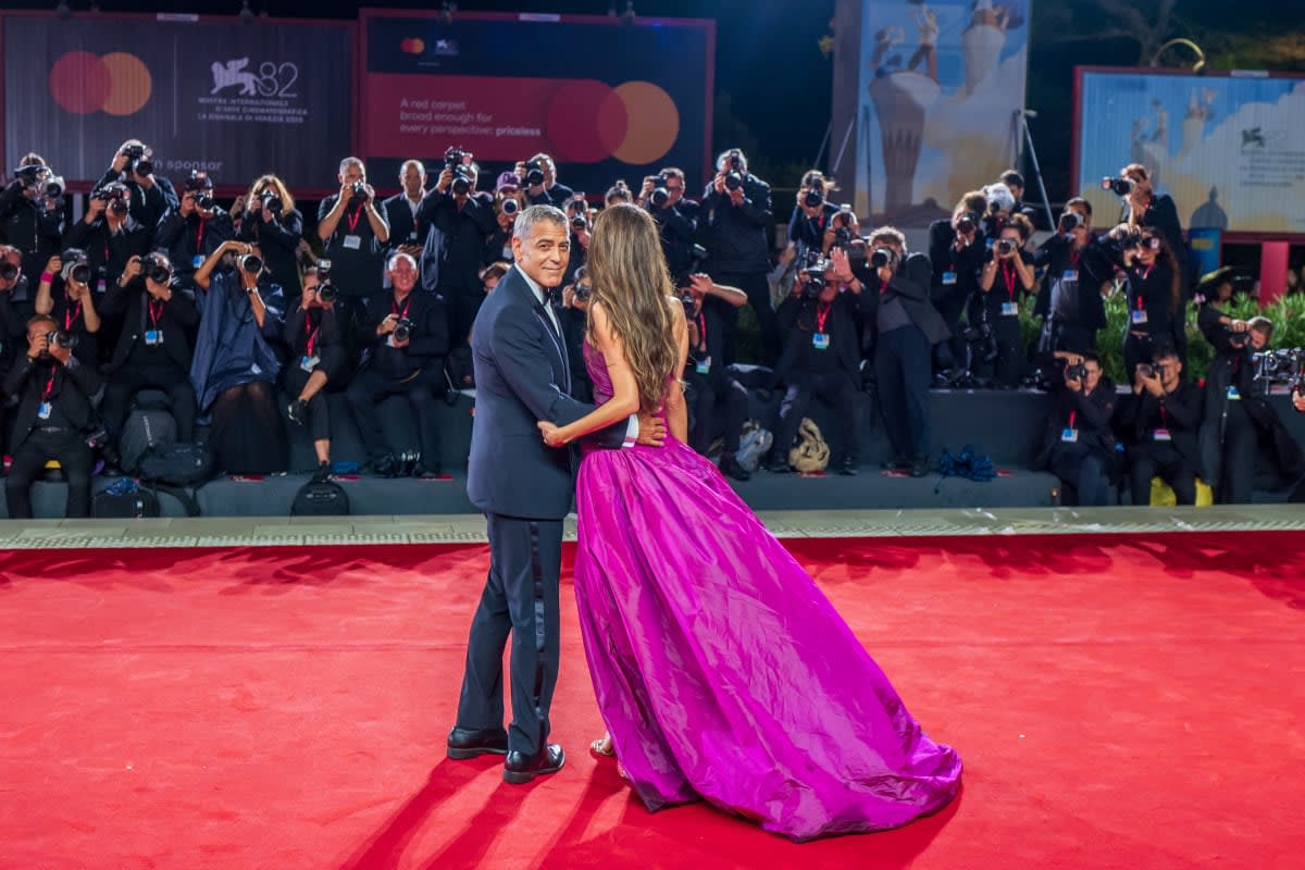 George et Amal Clooney à la Mostra de Venise
