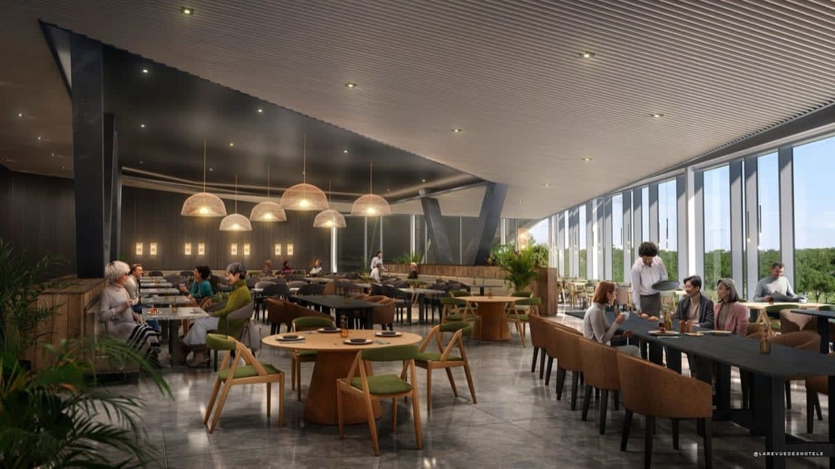 The Latitude 55 restaurant at The Cormorant at 55 South