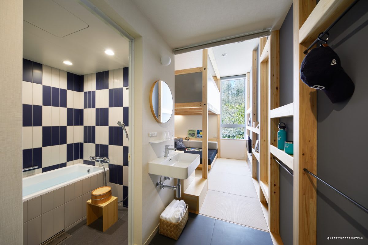 YAGURA room at the BEB5 Karuizawa hotel