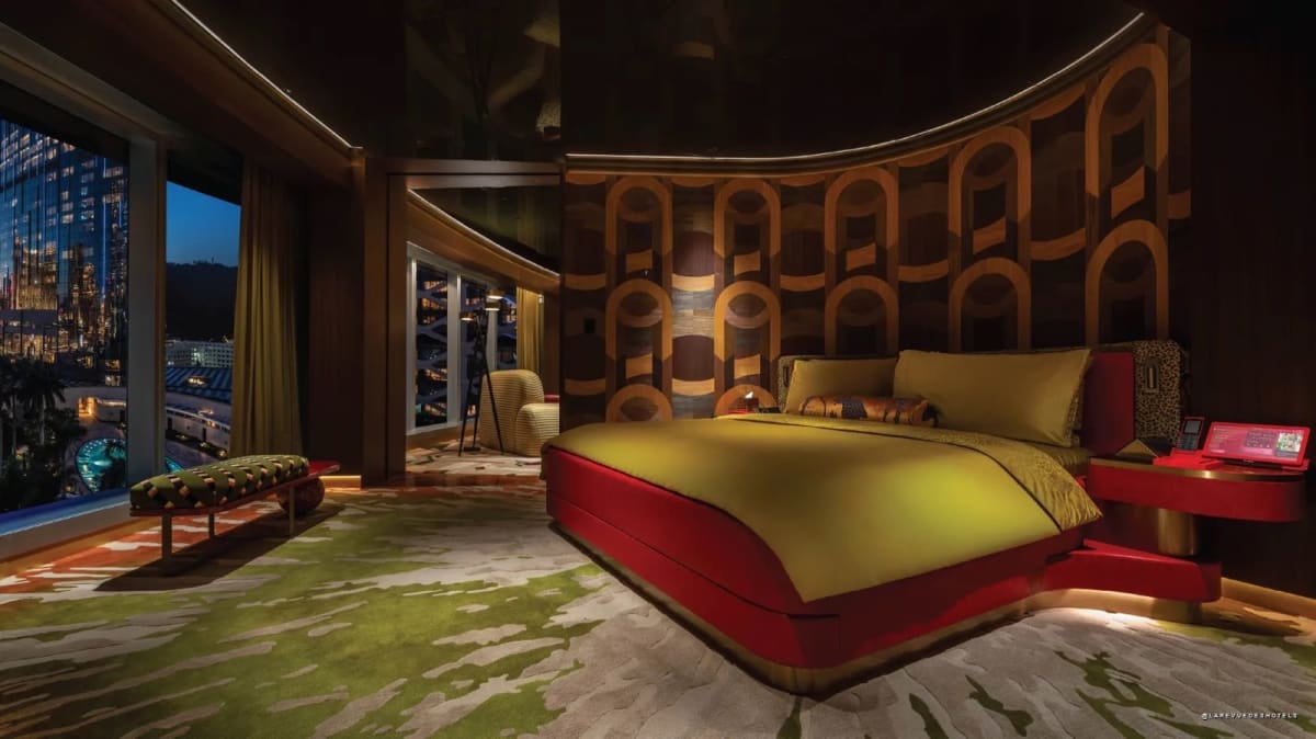 L'Euphoria Suite de la tour REM, au City of Dreams de Macao