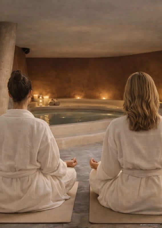 Circuit thermal du Spa Lithica Wellness