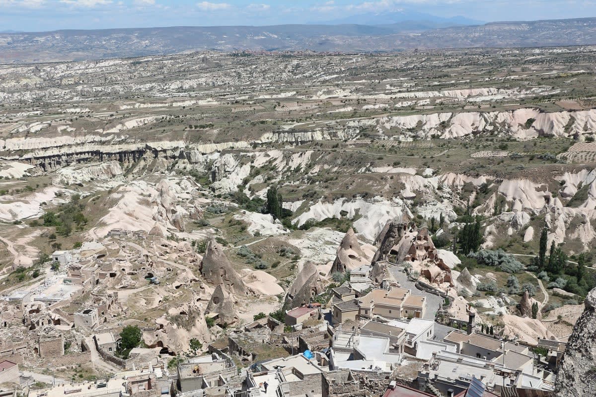Habitat troglodytique a Uchisar