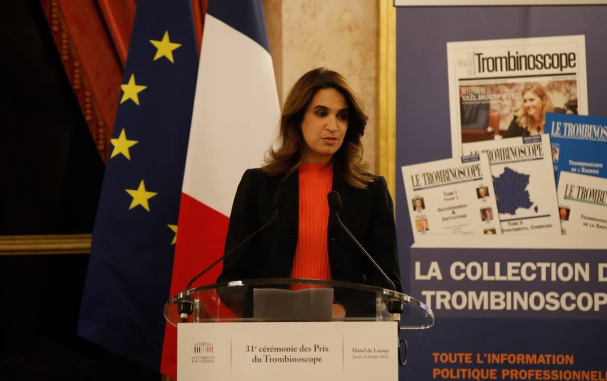 Portrait de Sonia Mabrouk, journaliste et animatrice de 100% Mabrouk sur BFMTV