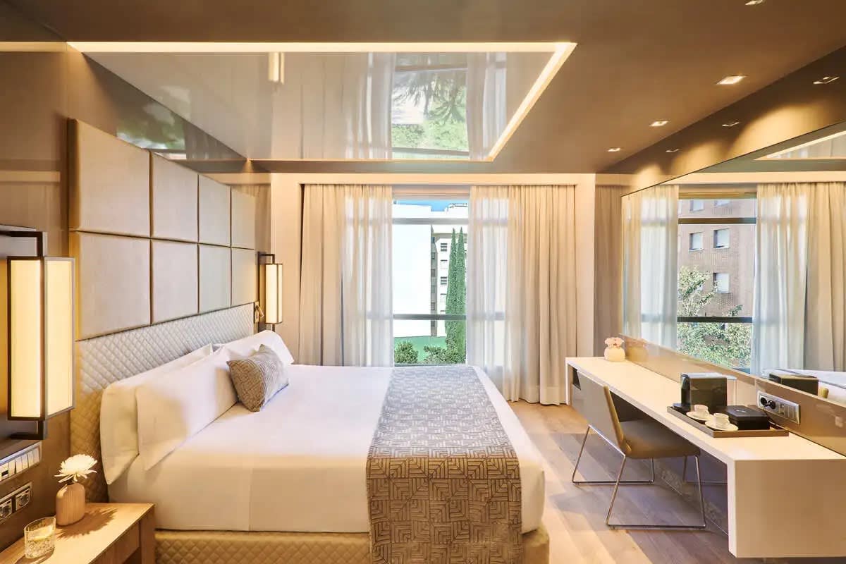 Chambre du VP Sognio Madroño dans le Barrio de Salamanca à Madrid