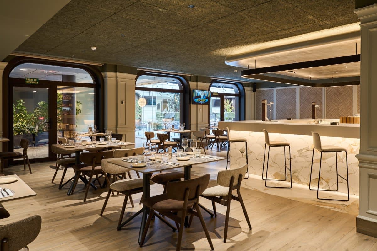Bar et restaurant Ginkgo LAB Madroño au VP Sognio Madroño