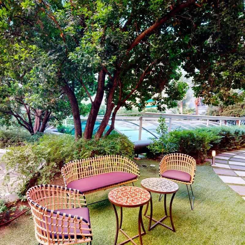 Jardin et terrasse du VP Sognio Madroño à Madrid