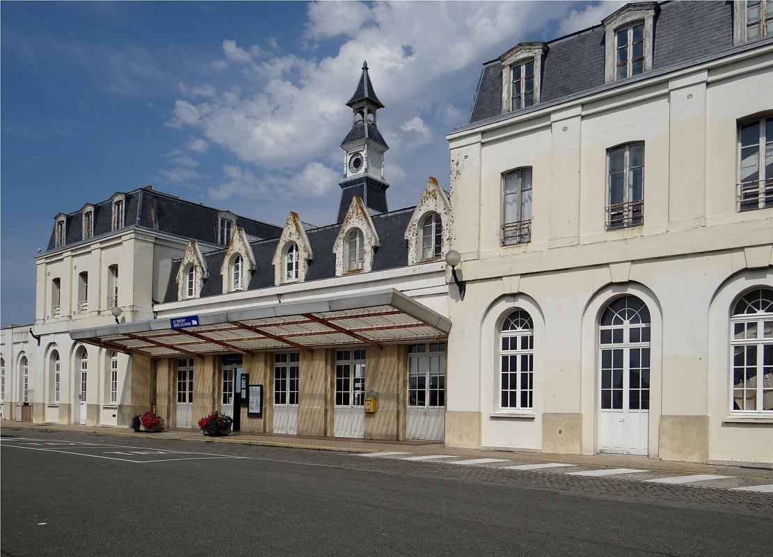L'esplanade Louis-Aragon au Tréport