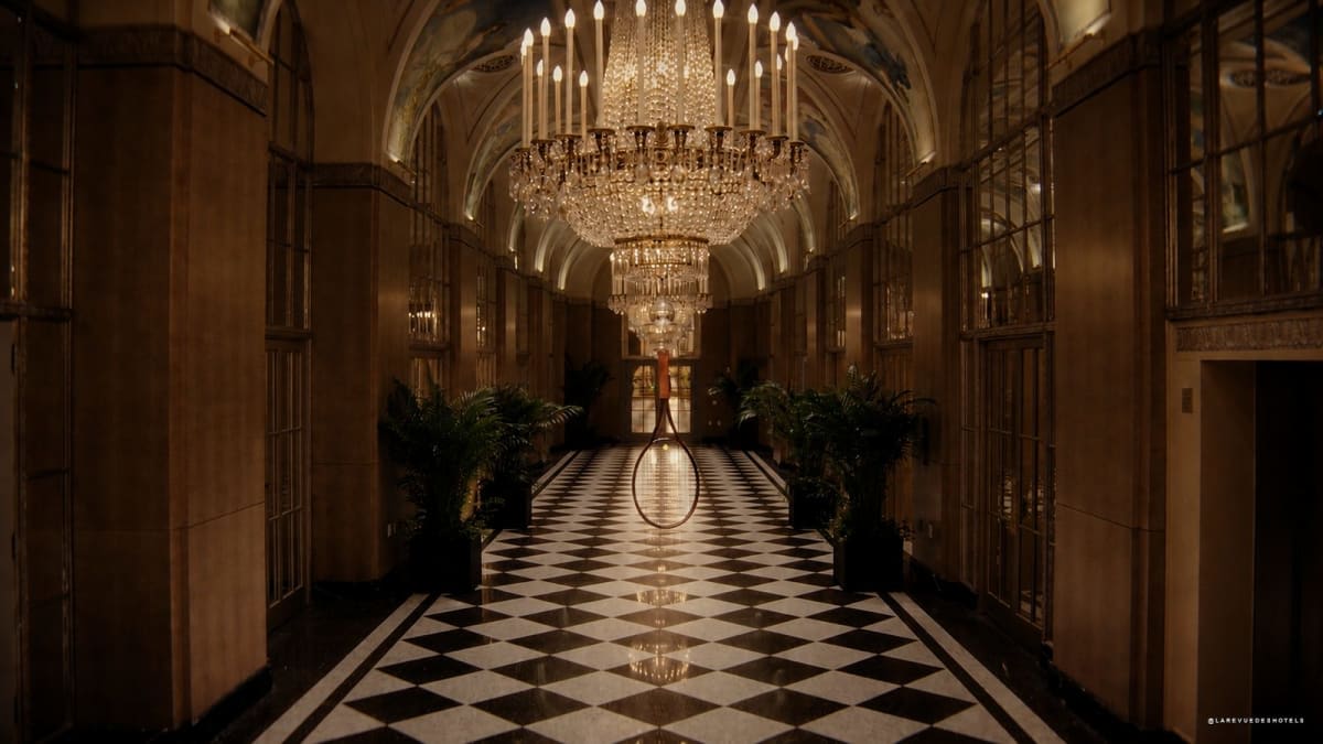 Peacock Alley et son horloge, le hall du Waldorf Astoria New York
