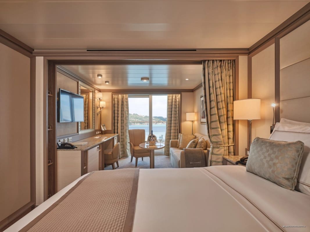 Une suite avec véranda, ouverte sur la mer