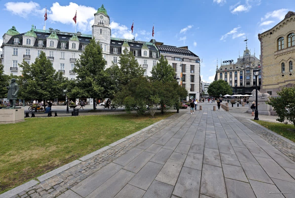 Grand Hotel de Oslo en Karl Johans gate