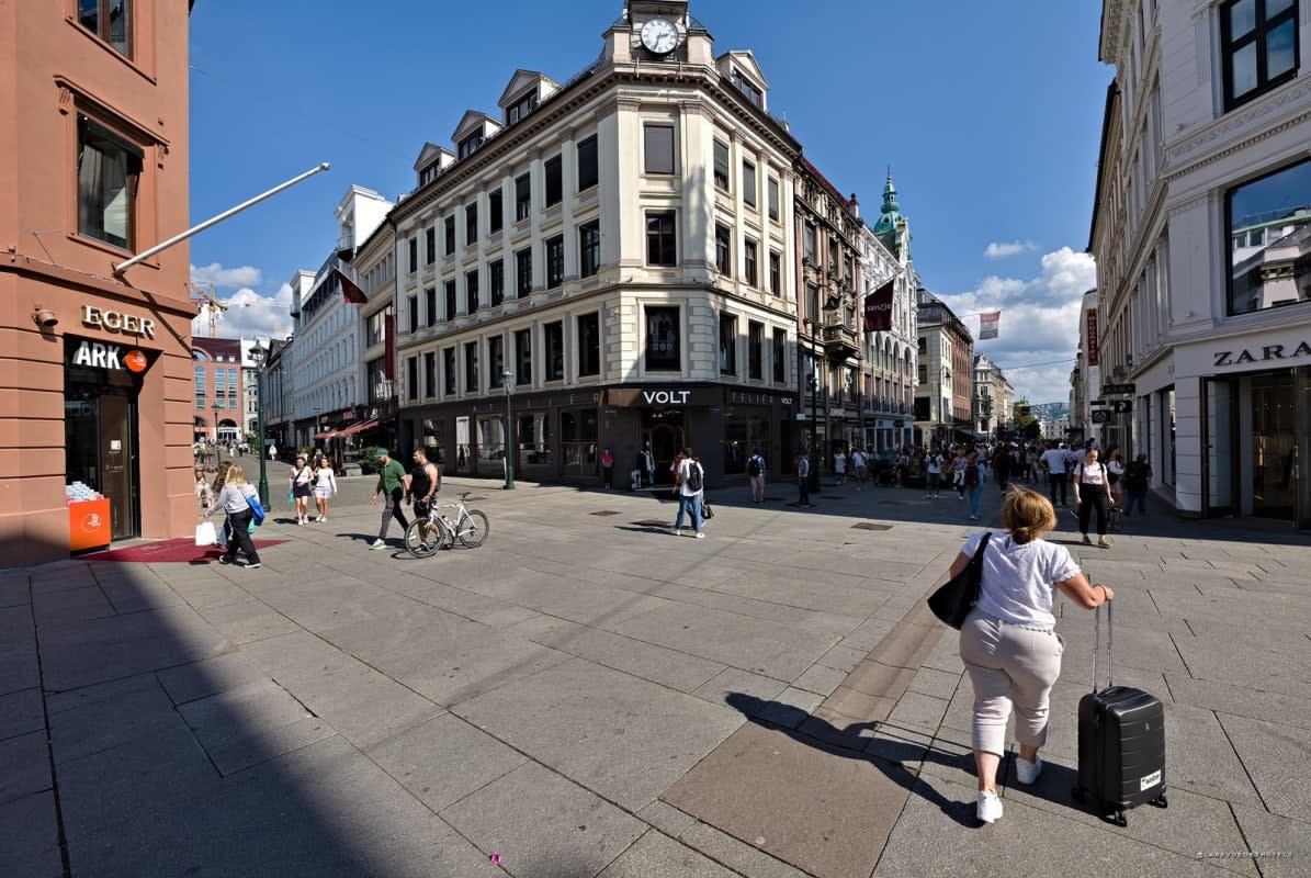 La catedral de Oslo, donde se celebra el funeral de Estado del rey Harald V