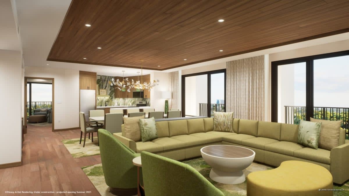 The living room of a Grand Villa