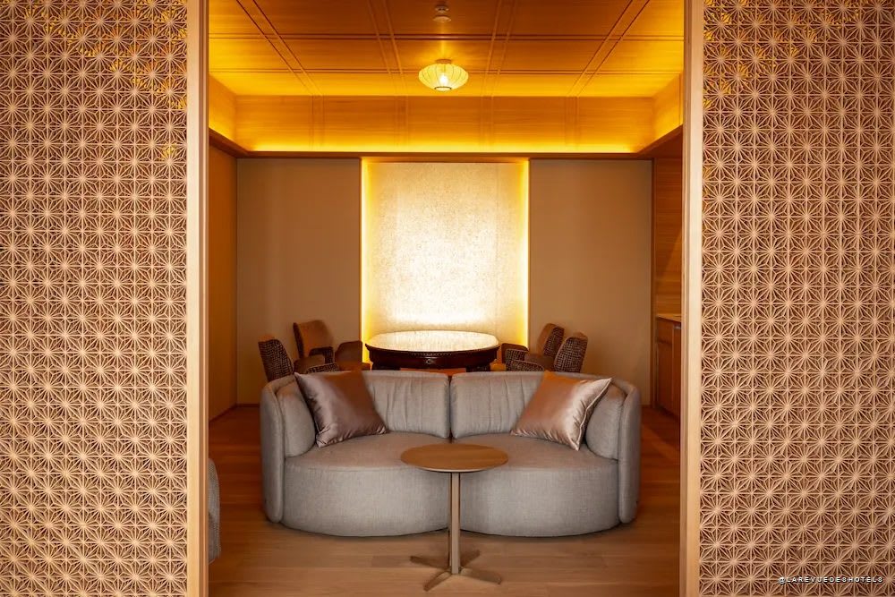 Le salon de la Royal Suite