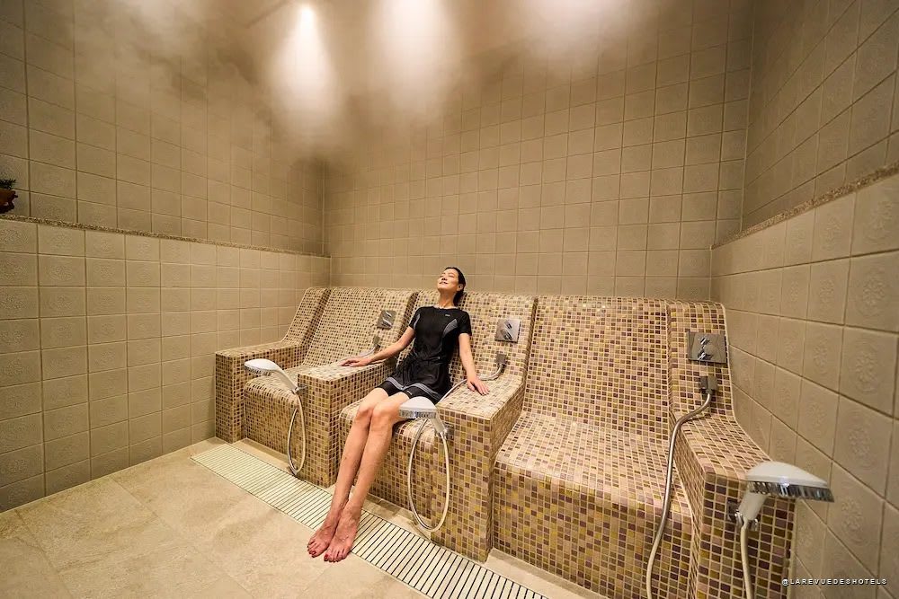 Le hammam, dédié à la méditation