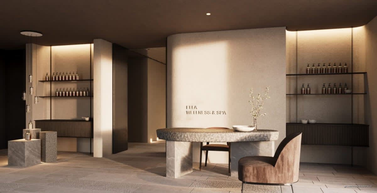 L'accueil du Roée Wellness & Spa de l'Ella Elyra