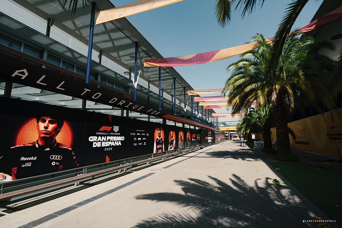 Paddock du MadRing autour d'IFEMA Madrid pendant le Grand Prix d'Espagne 2026