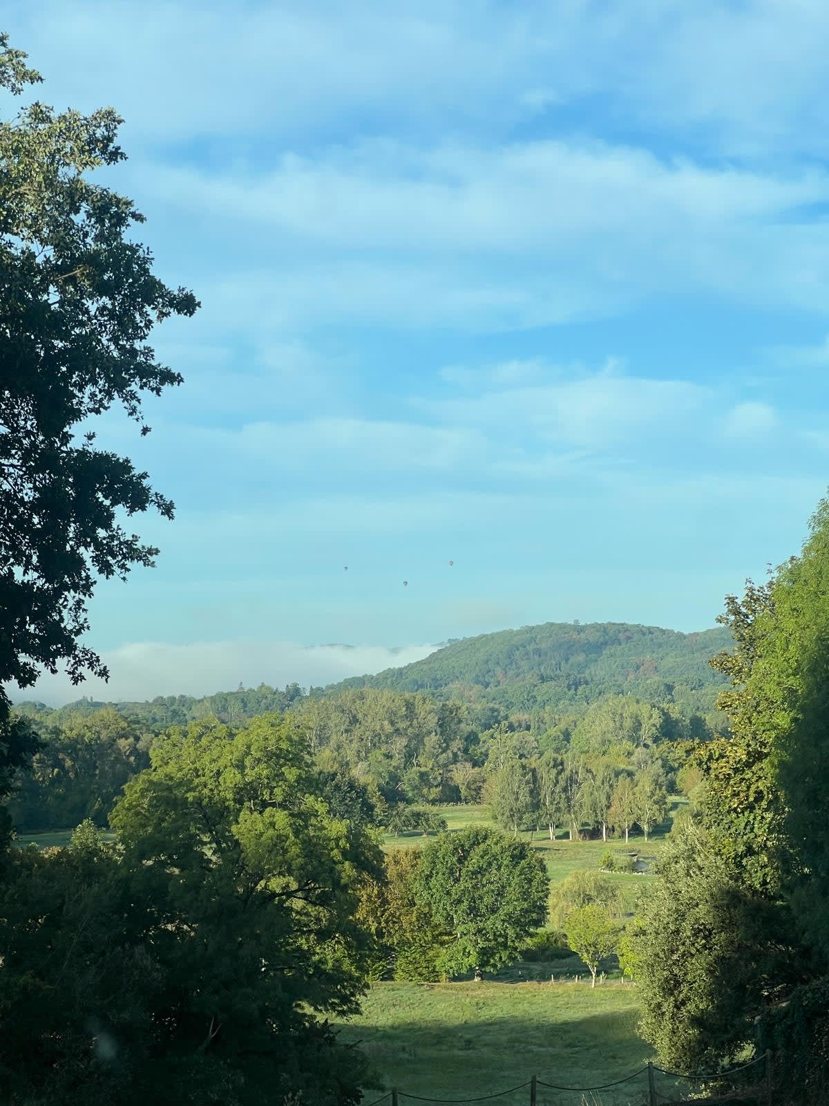 La campagne du Périgord Noir, collines et prairies