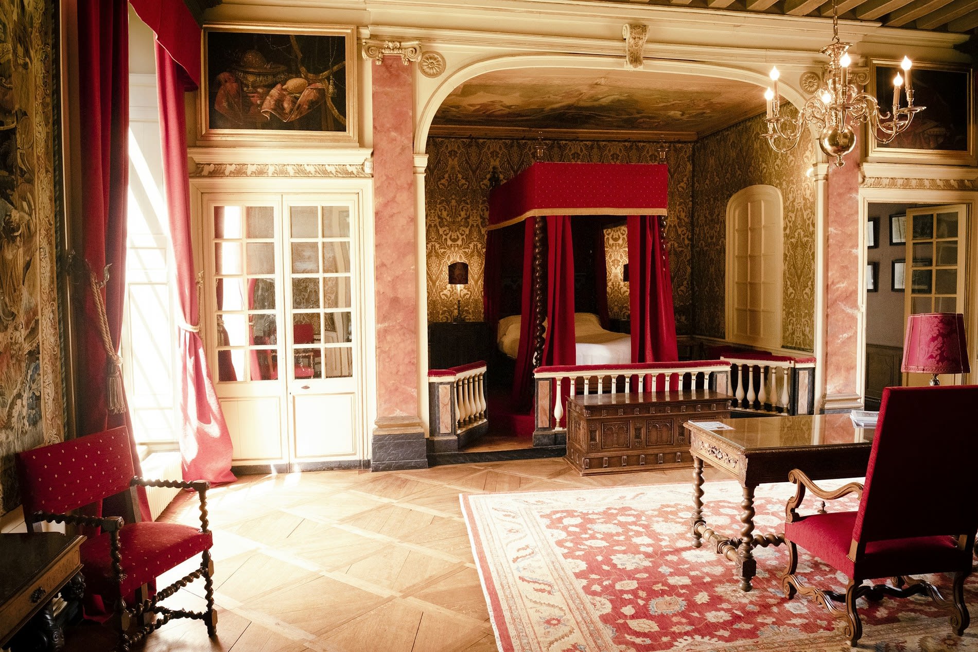La chambre de Parade du château de Bonnemare