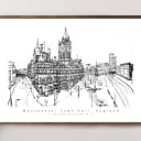 England | Manchester Town Hall | Open Edition thumbnail 1