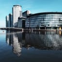 England | Manchester | Media City | Ship Canal thumbnail 2