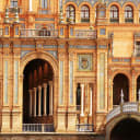 Spain | Seville | Plaza de España | Arches thumbnail 1