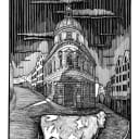Guernsey | Cow in High Street | Limited Edition thumbnail 1