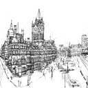 England | Manchester Town Hall | Original thumbnail 1