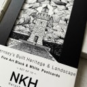 Guernsey | Black & White Mini Fine Art Prints | Postcard Set thumbnail 4