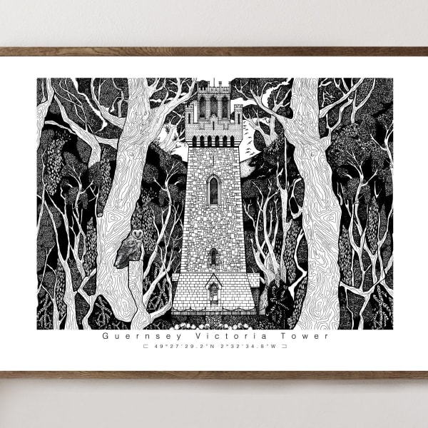 Guernsey | Victoria Tower + Maritime Pine | Open Edition